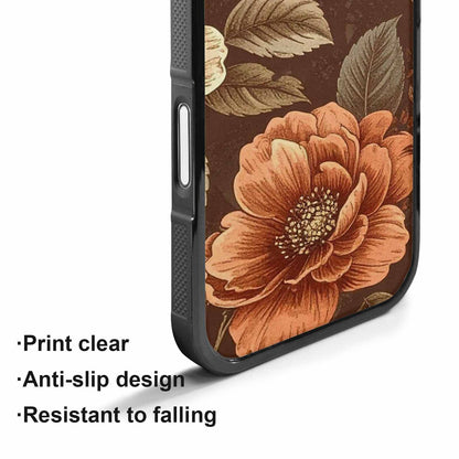 iPhone 17 Case — Vintage Botanical Art Pattern Floral, Personalized Phone Case