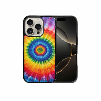 iPhone 16 Pro Case — A1 Fly Rainbow Spiral Tie Dye, Custom Designed Case Cover