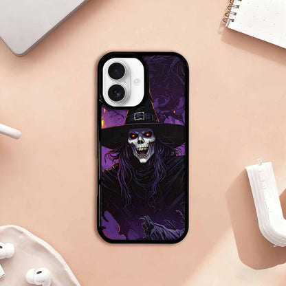 iPhone 17 Case — Scary Horror Halloween Art Original Art, Custom Phone Case