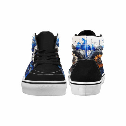 MEN'S Mandala Medallion High Top Canvas Y2K Shoes