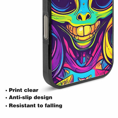 iPhone 15 Pro Max Case — Alien Ufo Cartoon, Custom Art Phone Cover