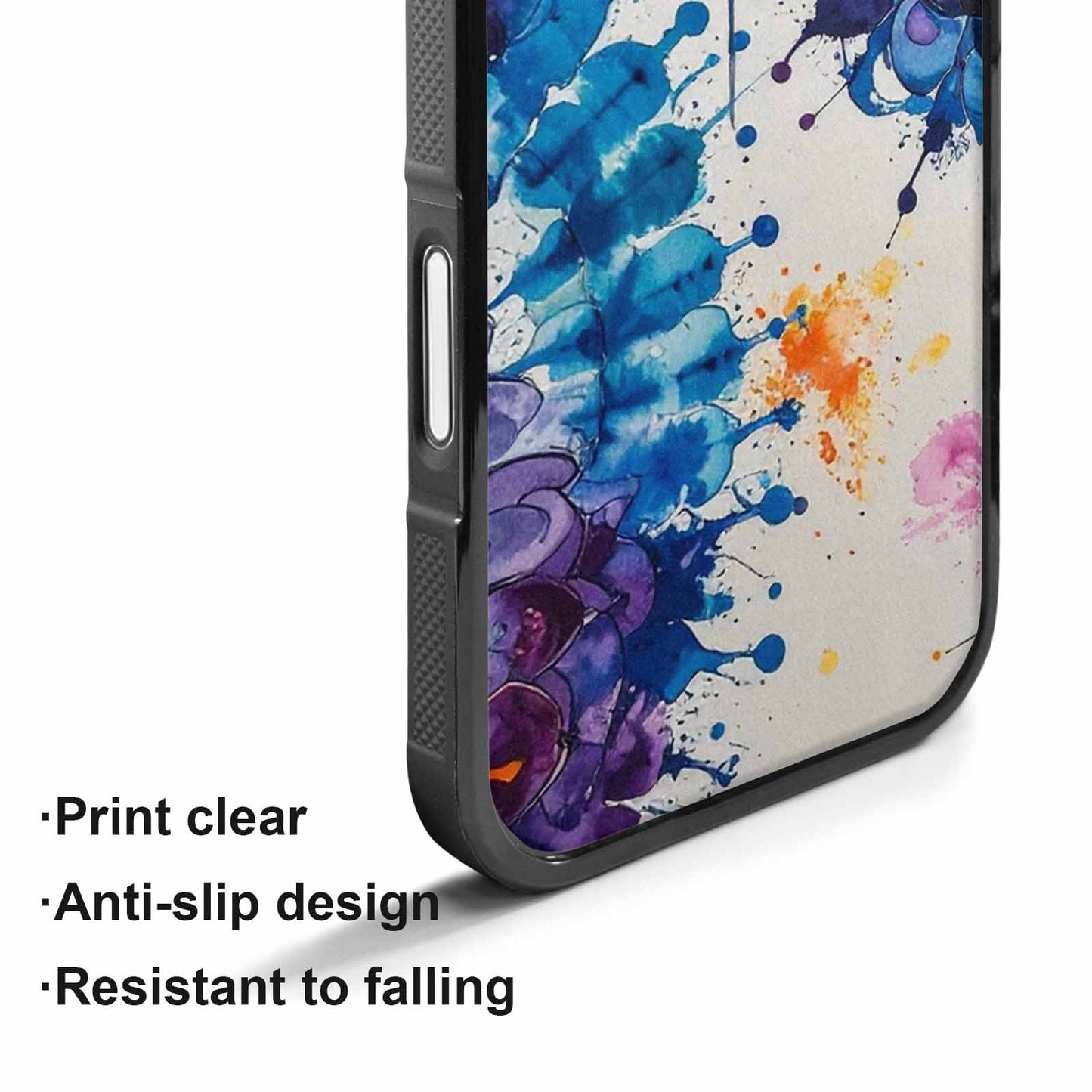 iPhone 17 Case — Tie Dye Swirls (black Tie Dye, Original Design Phone Case
