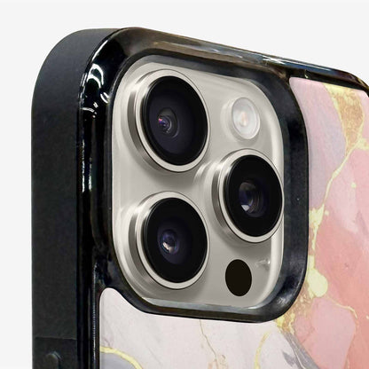 iPhone 15 Pro Max Case — Marble Vein Marble Veins Pattern Hundreds, Original Design Phone Case