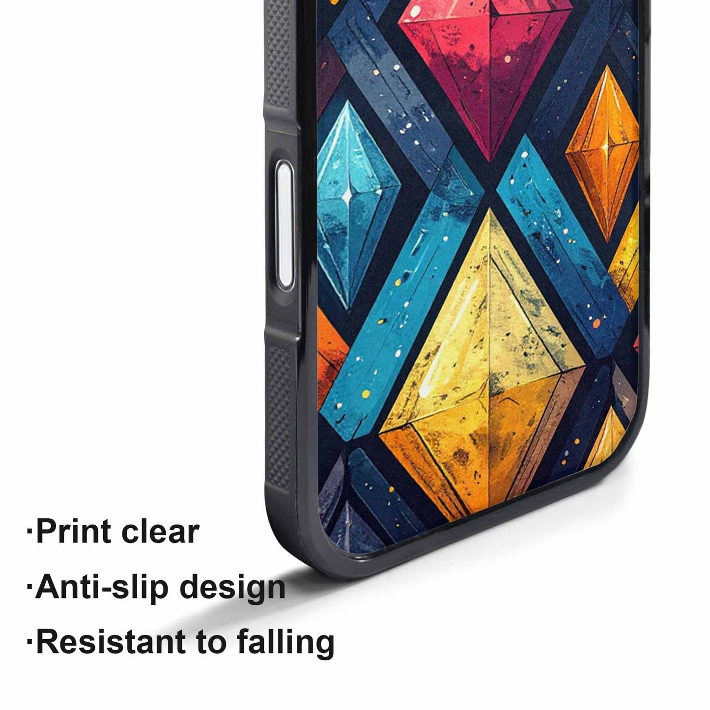 iPhone 17 Air Case — Vintage Summer Diamond Retro Vintage, Unique Phone Case Design