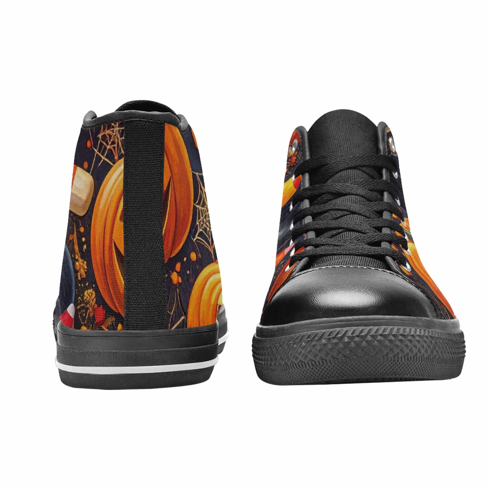 WOMEN'S Halloween High Top Canvas Dark Academia Shoes