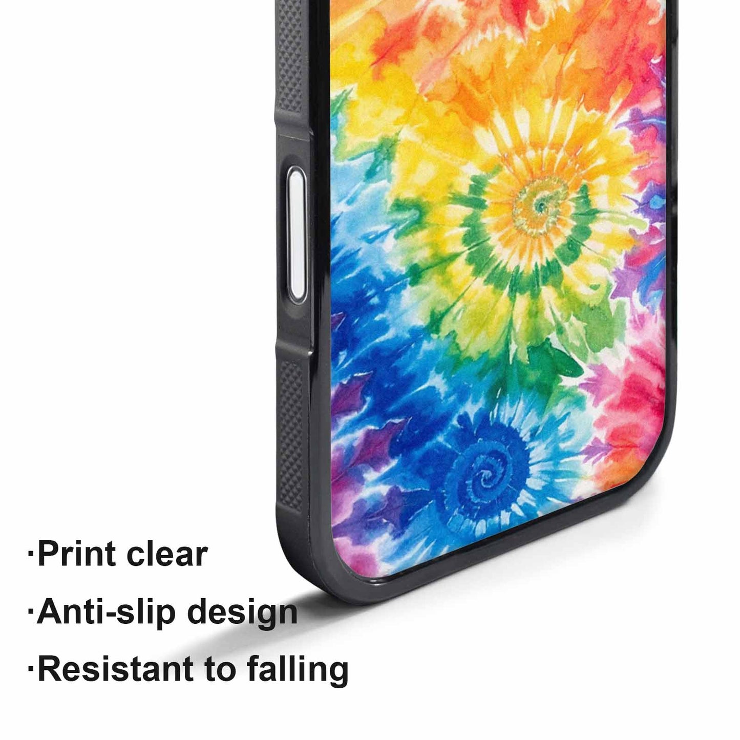 iPhone 17 Air Case — Small Tie Dye Swirl Pattern Tie, Custom Print Case Cover