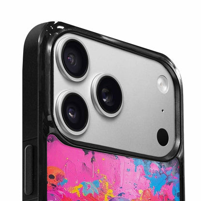 iPhone 17 Pro Case — Skeletons Neon Pink Glowskelet Hoz Original, Custom Printed Phone Case