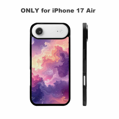 iPhone 17 Air Case — Seamless Tileable Pattern Of Overlapping Galaxy, Custom Designed Case Cover