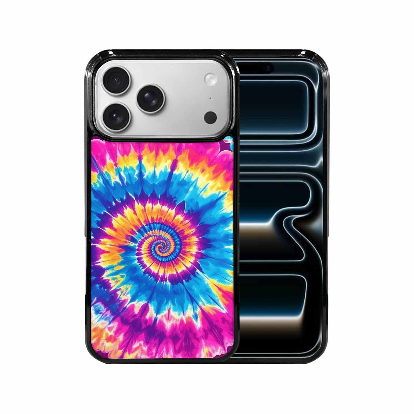 iPhone 17 Pro Max Case — Tie Dye Spiral Tie Dye, Custom Printed Phone Case