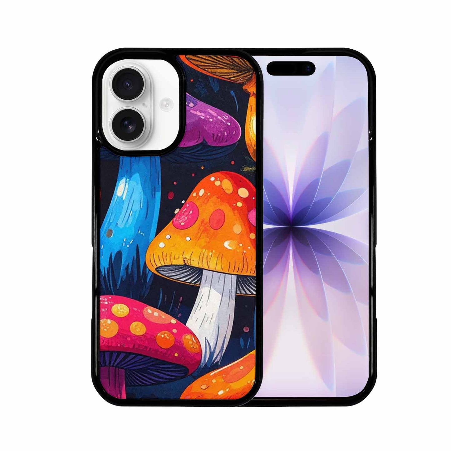 iPhone 17 Case — Vivid Winter Mushroom Cartoon Cute, Custom Art Phone Cover