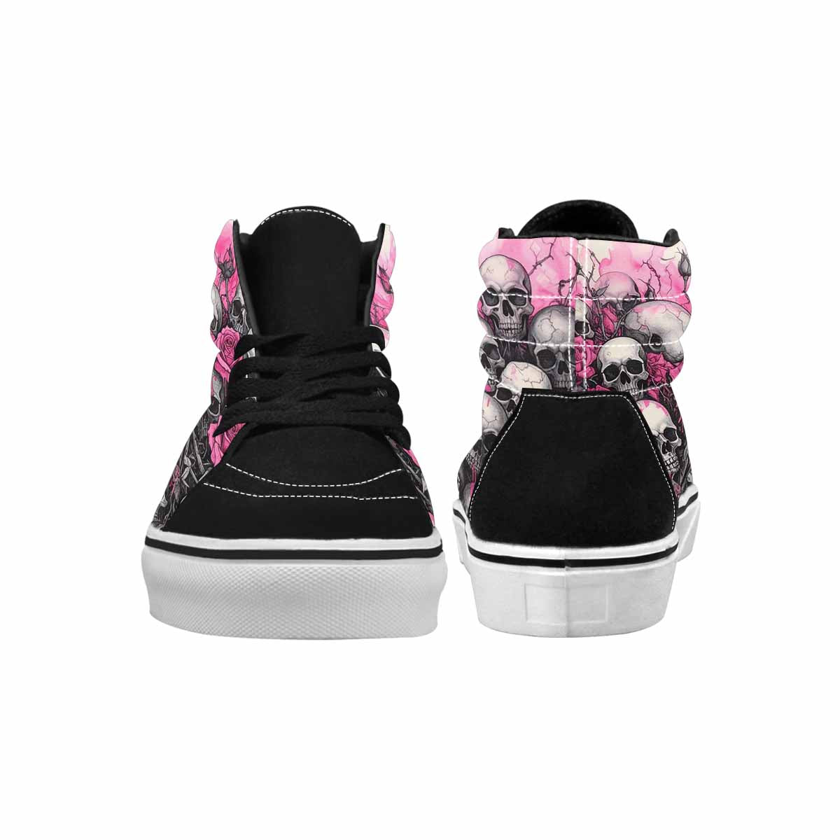 MEN'S Skull Roses High Top Canvas Y2K Shoes