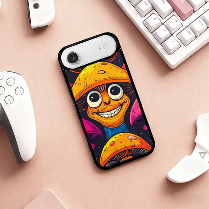 iPhone 17 Air Case — Retro Mushroom Cartoon Art Pattern Retro, Custom Designed Case Cover