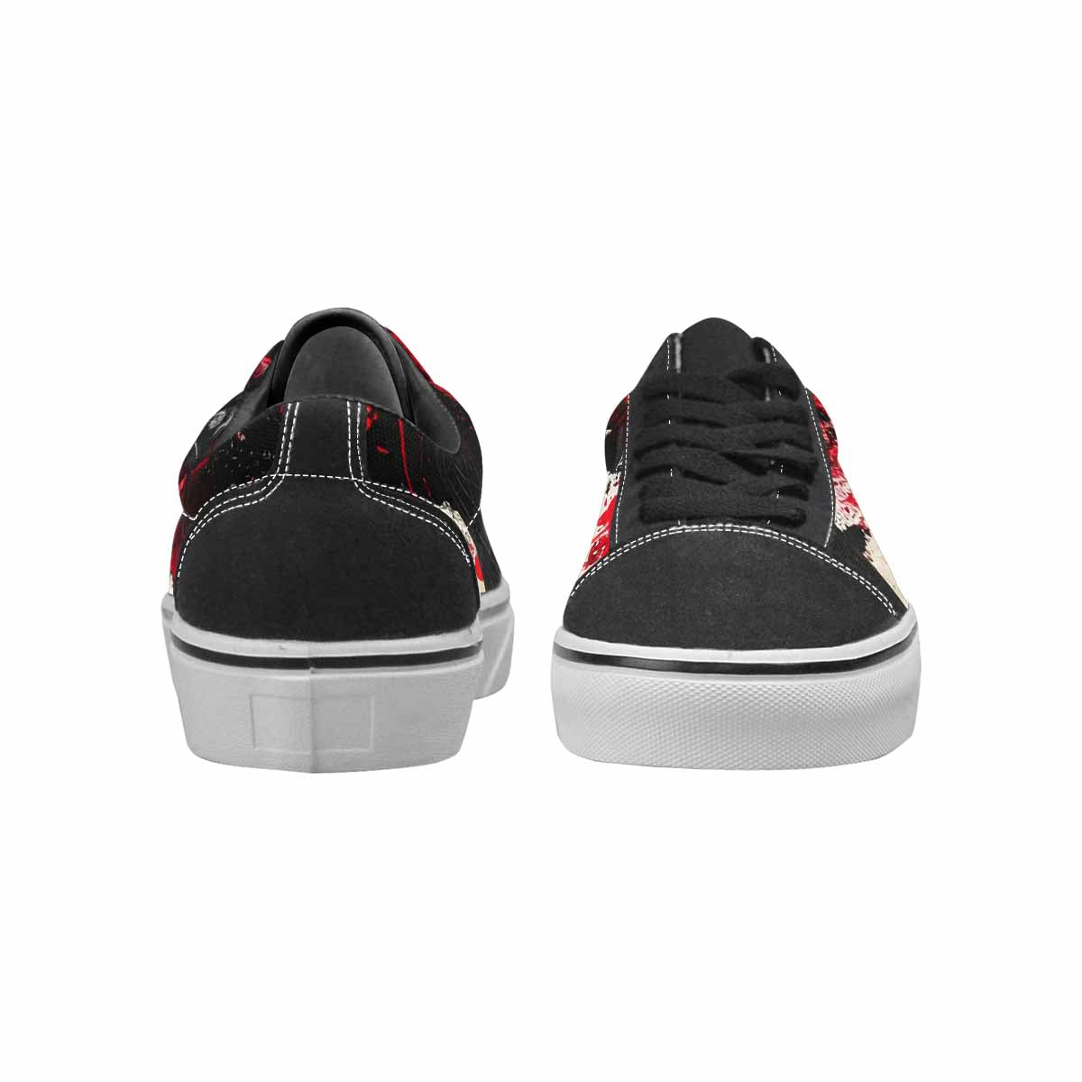 WOMEN'S Ice Cream Motif Lace-Up Canvas Dreamcore Custom Shoes
