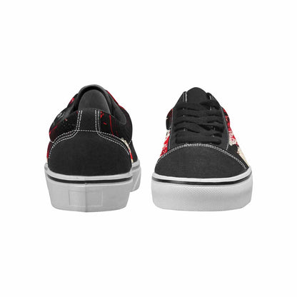 WOMEN'S Ice Cream Motif Lace-Up Canvas Dreamcore Custom Shoes