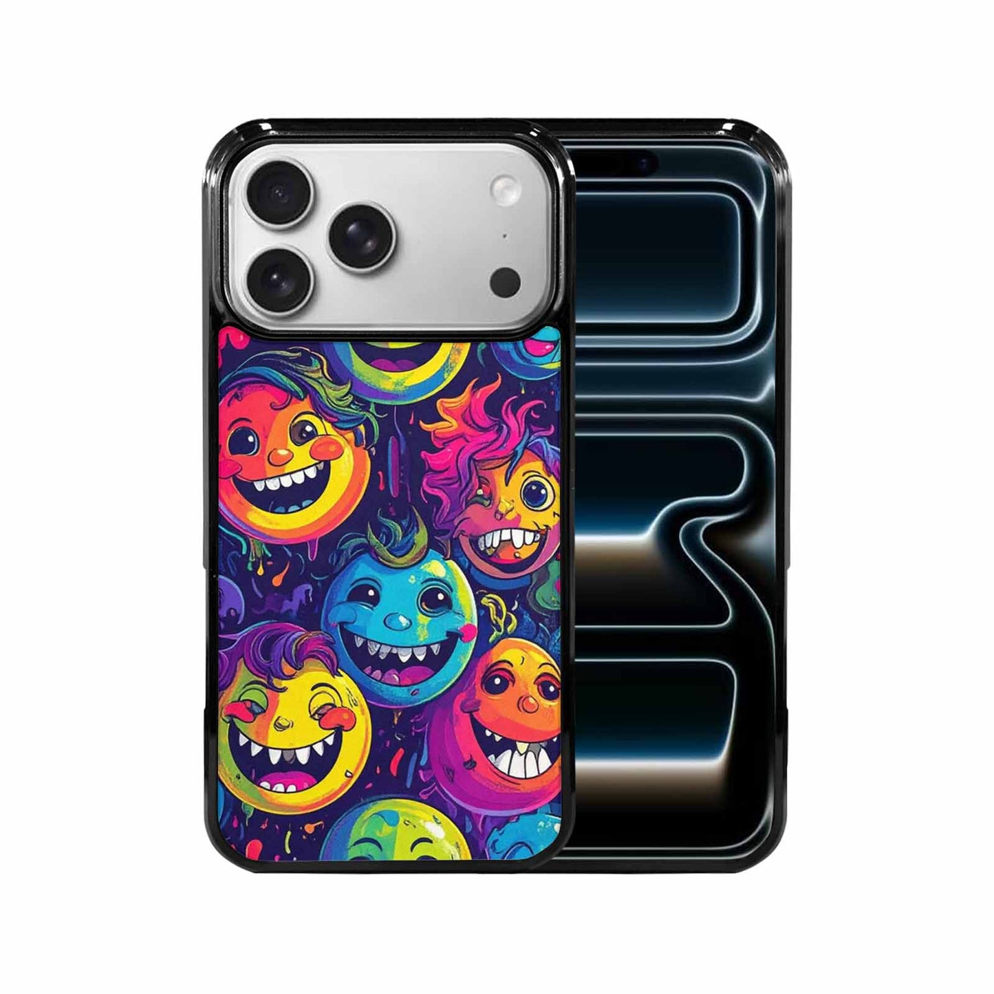 iPhone 17 Pro Max Case — Small Funny Looking Cartoon Cute, Custom Made Phone Cover