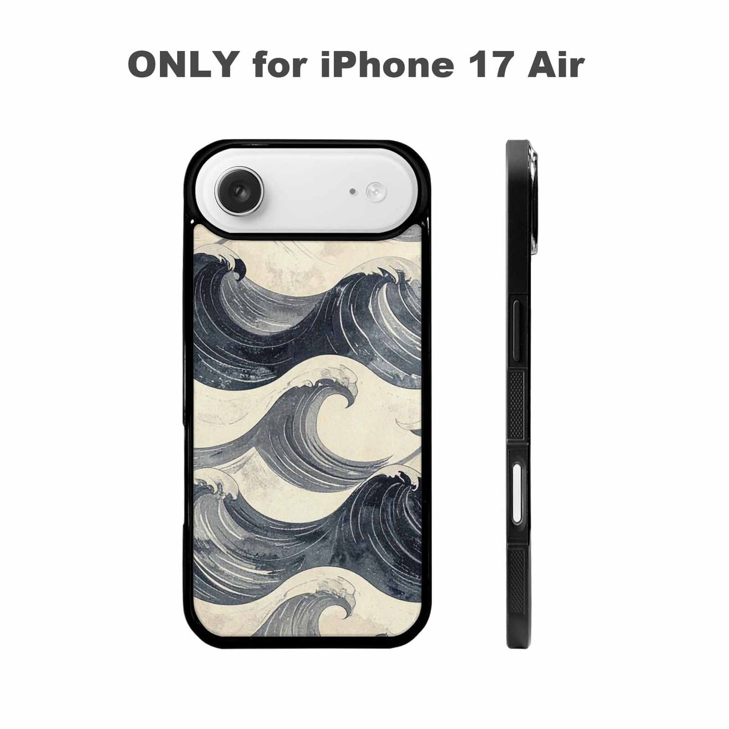 iPhone 17 Air Case — Vintage Americana Wave Retro Vintage, Custom Printed Phone Case