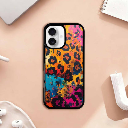 iPhone 17 Case — Full Color Vibrant Animal Print, Personalized Phone Case