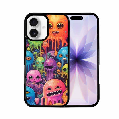iPhone 17 Case — Aliens Tie Dyemelting Aliens Tie Dye, Custom Designed Case Cover