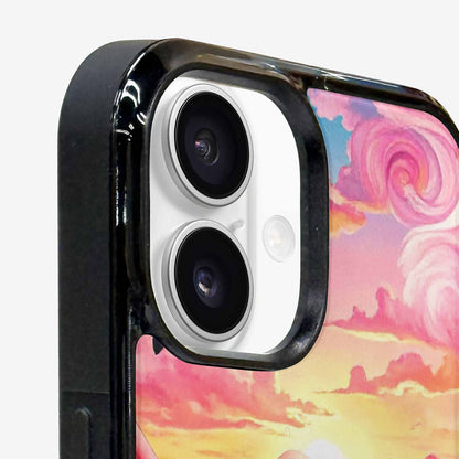 iPhone 16 Case — Flamingo Tropical Flamingo Tropical Pattern Hundreds, Unique Phone Case Design