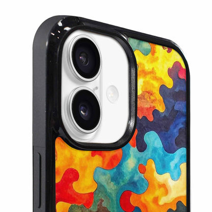 iPhone 17 Case — Camo Patches Full Color Camo, Original Design Phone Case