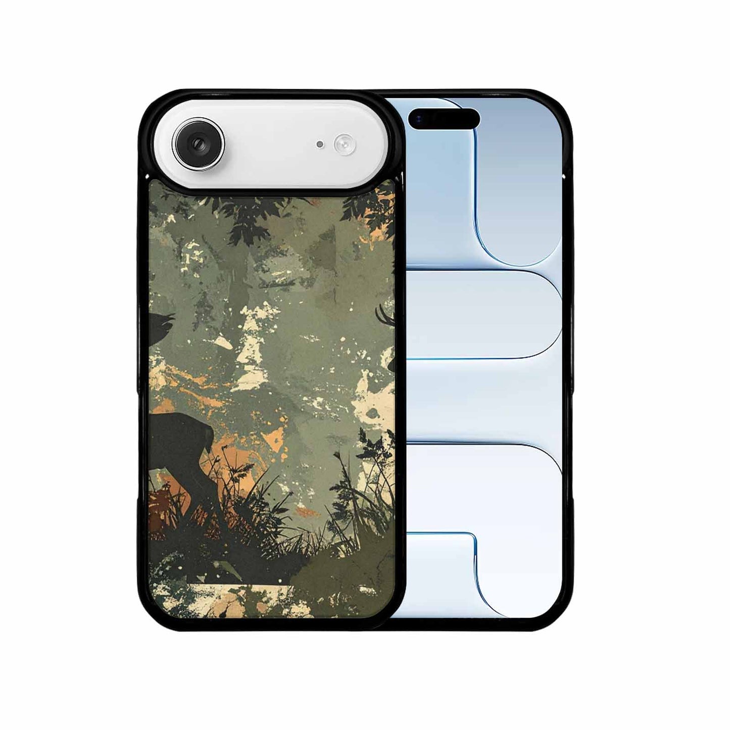 iPhone 17 Air Case — Hunting Camouflage Pattern With Deer Camo, Unique Phone Case Design