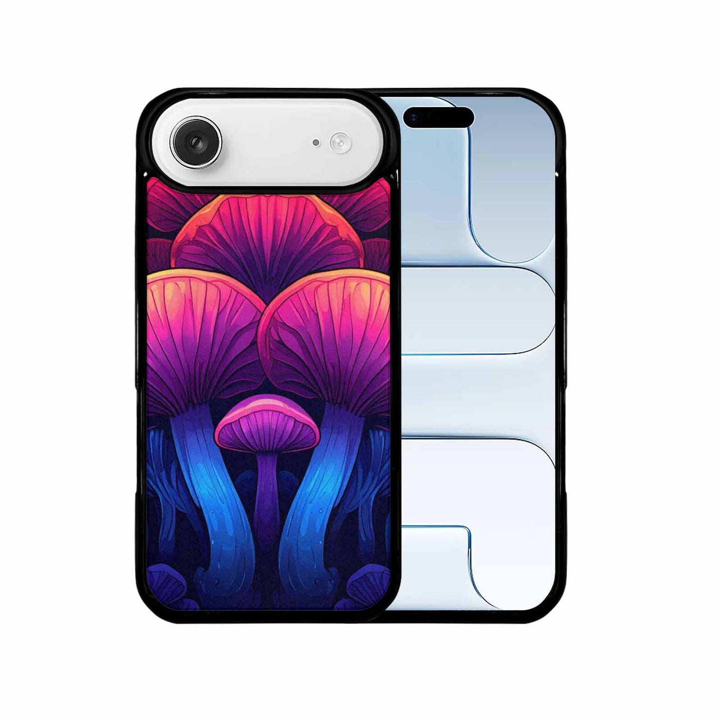 iPhone 17 Air Case — Psychedelic Mushroom Cartoon Pattern Cartoon Cute, Custom Print Case Cover