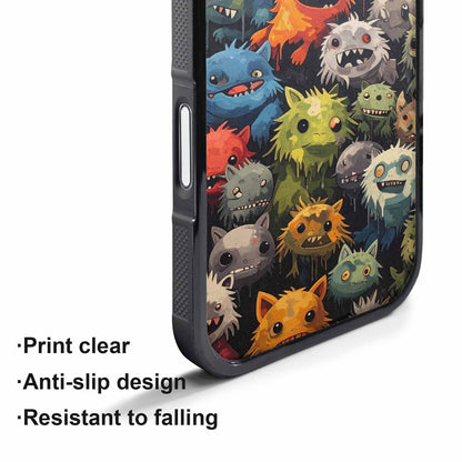 iPhone 17 Pro Max Case — Monsters Camomonsters Pattern U0v Camo, Custom Art Phone Cover