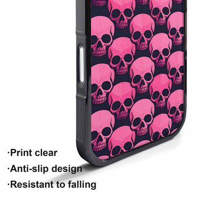 iPhone 17 Pro Case — Skull Dark Art Gothic Print Gothic, Custom Made Phone Cover