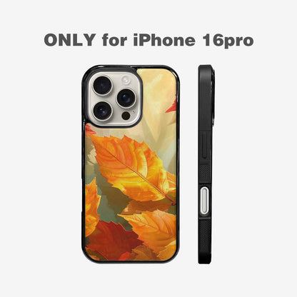 iPhone 16 Pro Case — Autumn Leaves, Customized Protective Case