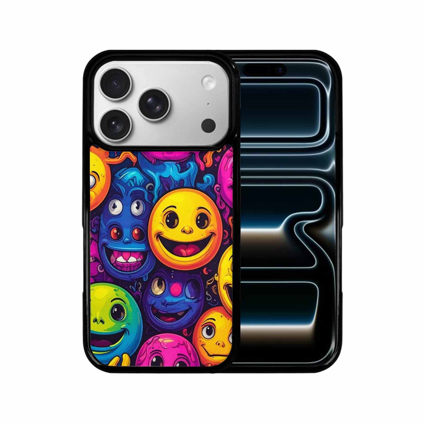 iPhone 17 Pro Case — Small Funny Looking Cartoon People Cartoon, Personalized Phone Case
