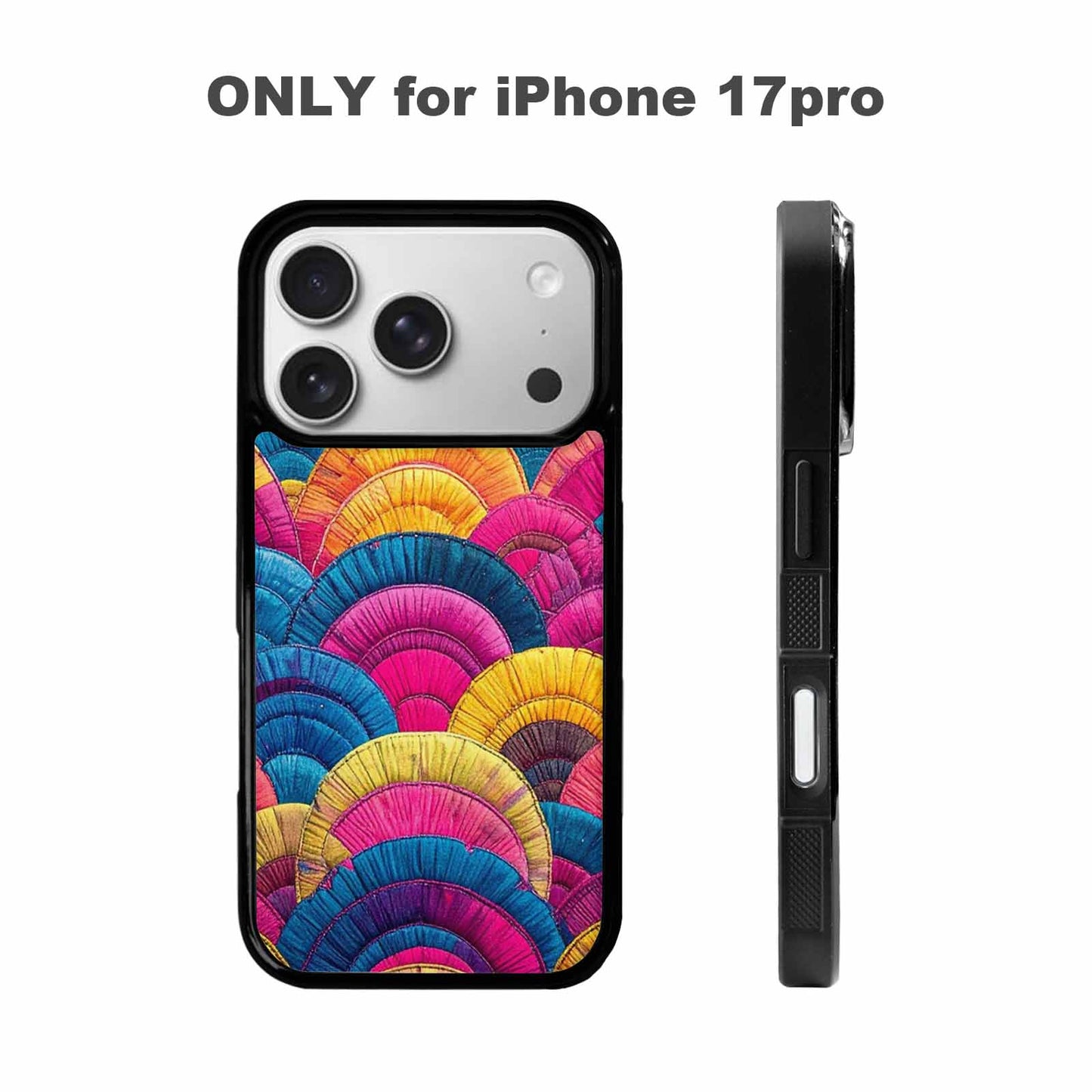 iPhone 17 Pro Case — Vivid Camo Pansexual Pride Camo, Personalized Phone Case