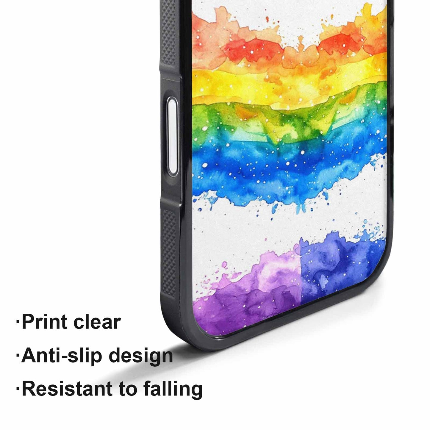 iPhone 17 Pro Case — Watercolor Splash Abstract Pattern Seamless Watercolor, Custom Made Phone Cover
