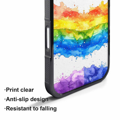 iPhone 17 Pro Case — Watercolor Splash Abstract Pattern Seamless Watercolor, Custom Made Phone Cover