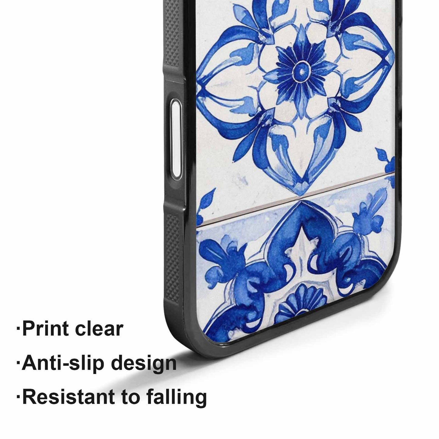 iPhone 17 Case — Mexican Talavera Tile Pattern, Floral, Customized Protective Case