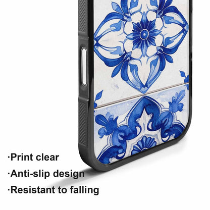 iPhone 17 Case — Mexican Talavera Tile Pattern, Floral, Customized Protective Case