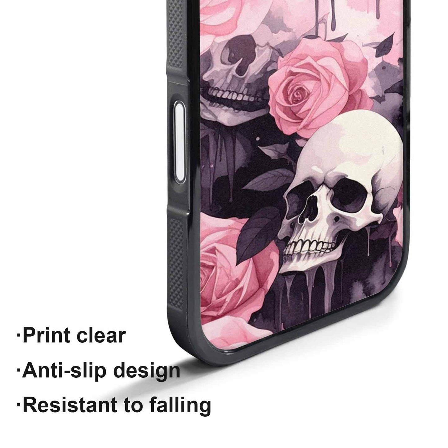 iPhone 17 Air Case — Skull Dark Art Gothic Print Gothic, Unique Phone Case Design