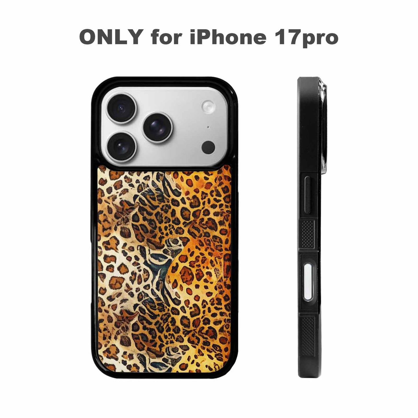 iPhone 17 Pro Case — Small Animal Print Pattern Randomly Animal, Unique Phone Case Design