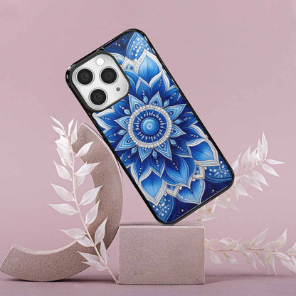 iPhone 15 Pro Max Case — Mandala Bohemian Print Edge To Edge, Customized Protective Case