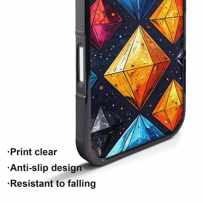 iPhone 17 Pro Max Case — Vintage Summer Diamond Retro Vintage, Custom Printed Phone Case