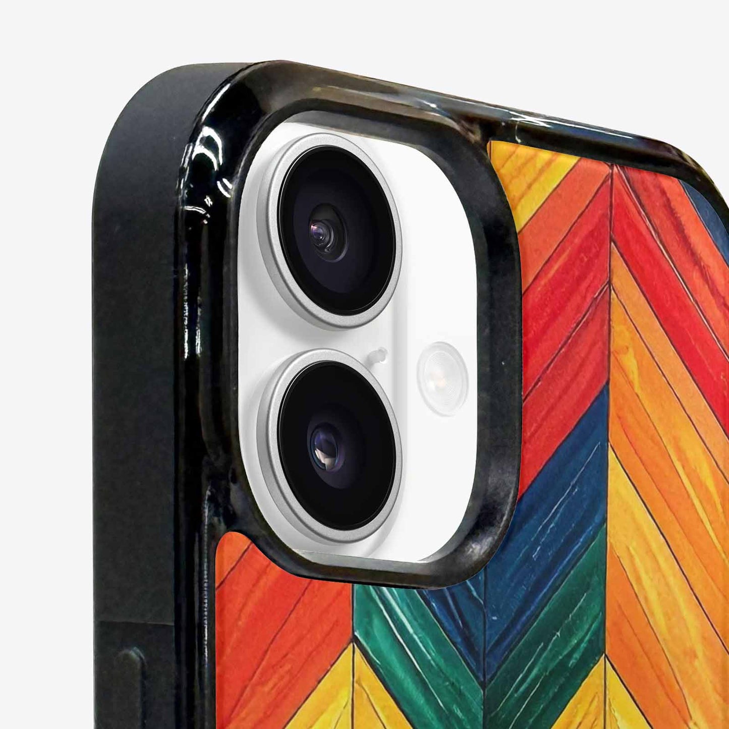 iPhone 16 Plus Case — Progress Pride Flag Color Theme Small, Custom Print Case Cover
