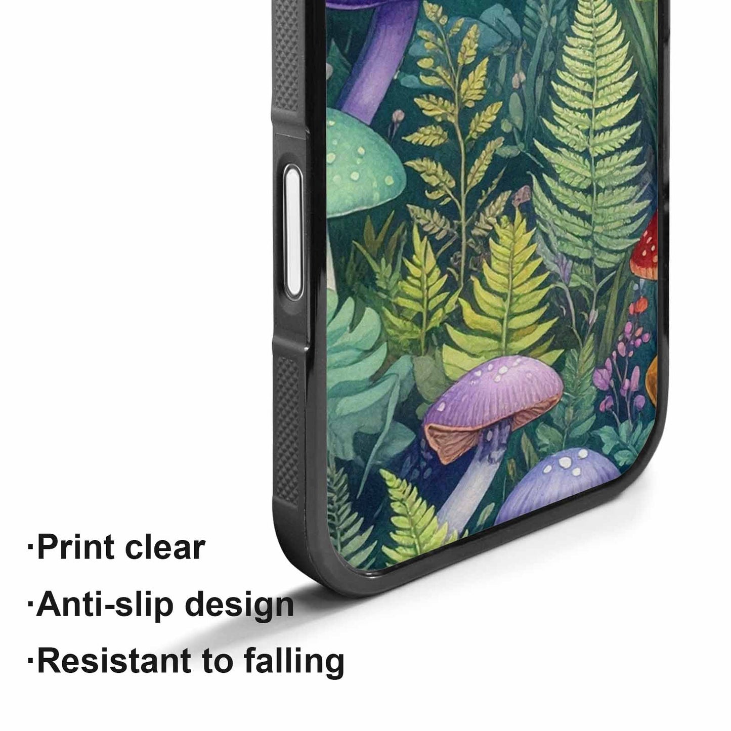 iPhone 17 Case — Mushrooms Botanicalmushrooms P Hmi Floral, Personalized Phone Case