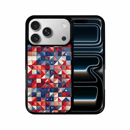 iPhone 17 Pro Case — Small American Flag Stars And Galaxy, Customized Protective Case
