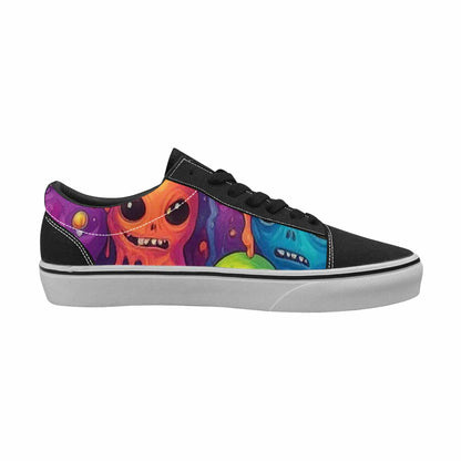 WOMEN'S Aliens  Tie Dye Lace-Up Canvas Y2K Shoes