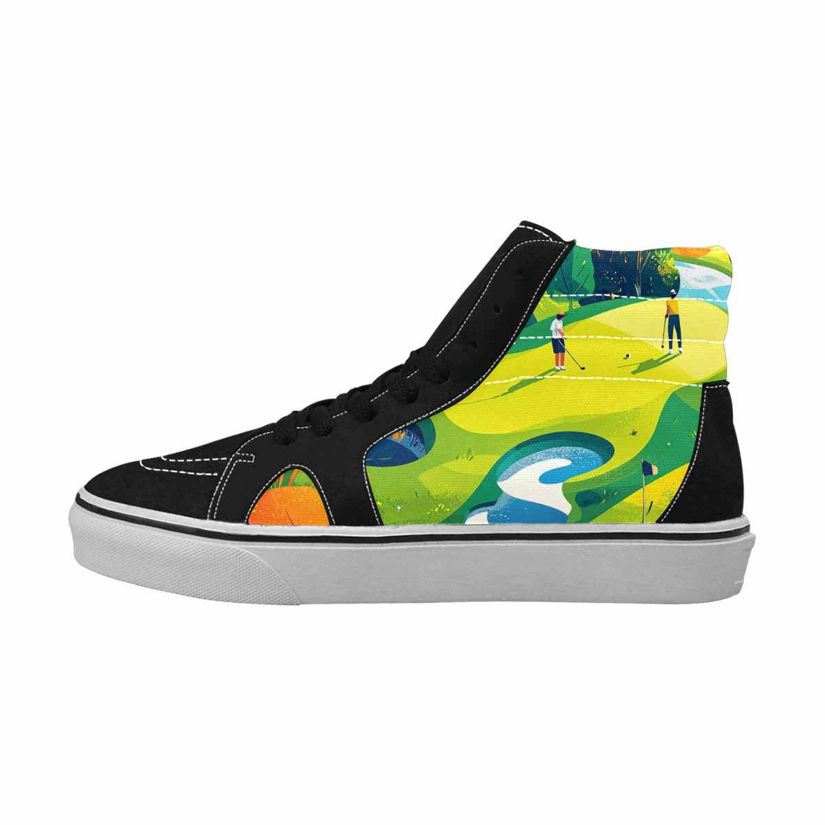 MEN'S Vintage Circus Art Golf Cartoon Art Pattern Ferion