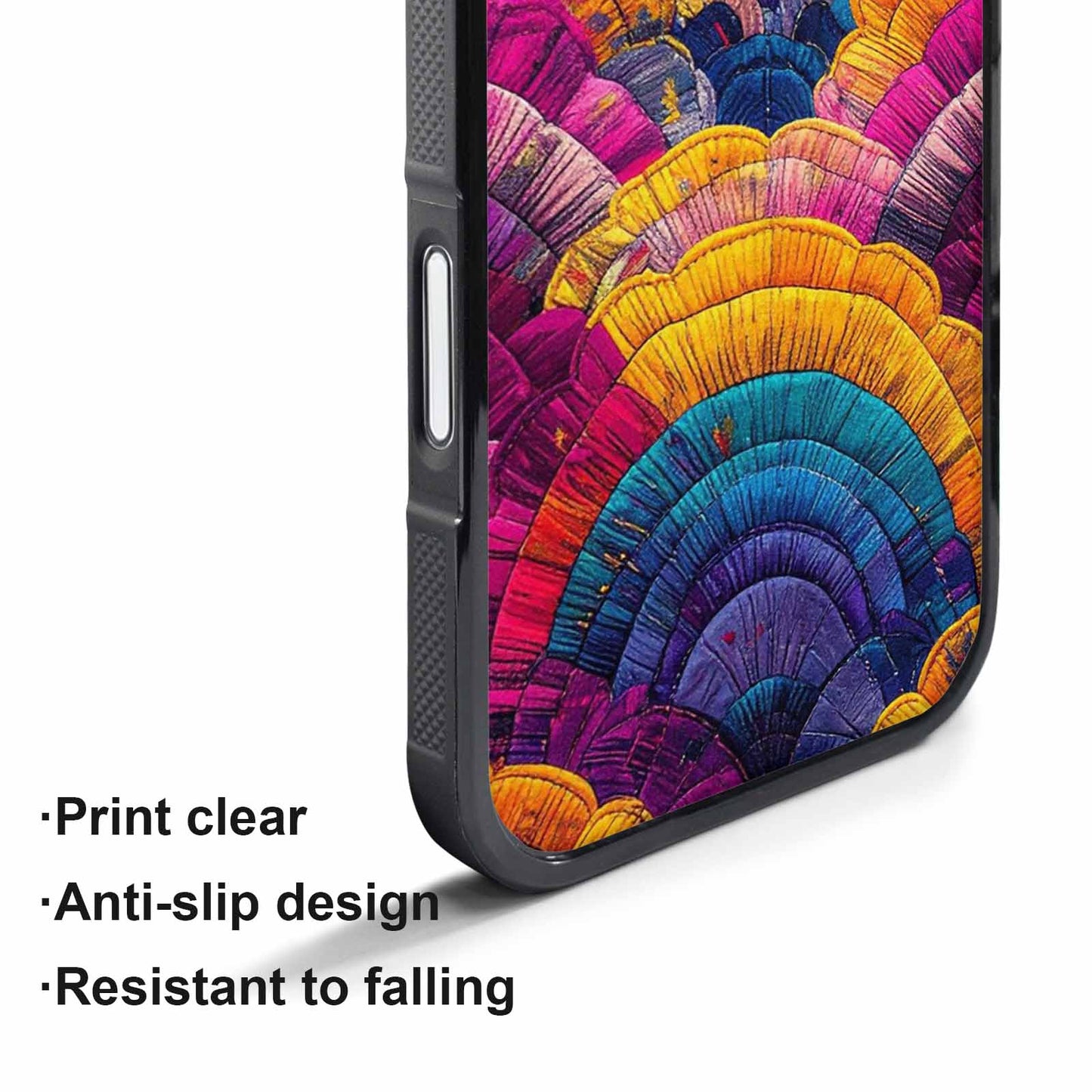 iPhone 17 Pro Case — Vivid Camo Pansexual Pride Camo, Custom Made Phone Cover