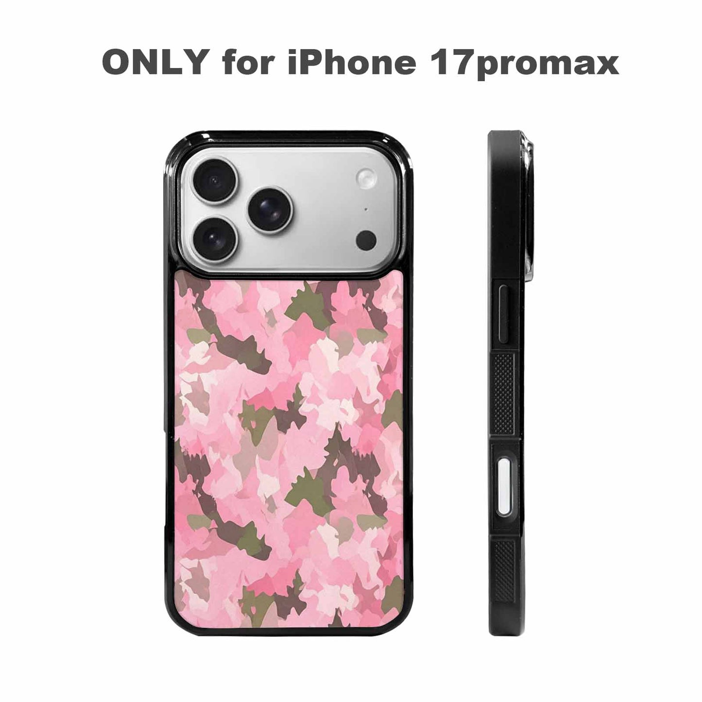 iPhone 17 Pro Max Case — Small Military Camouflage Blotch Camo, Custom Art Phone Cover