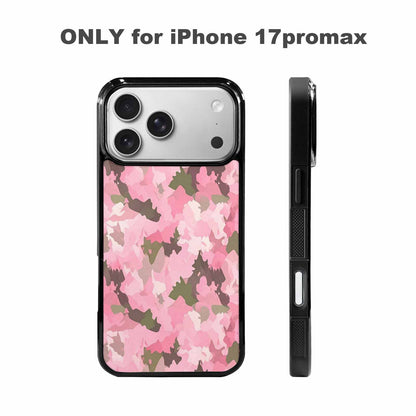 iPhone 17 Pro Max Case — Small Military Camouflage Blotch Camo, Custom Art Phone Cover