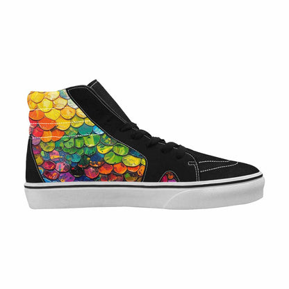 MEN'S Reptile Scale High Top Canvas Dreamlike Shoes