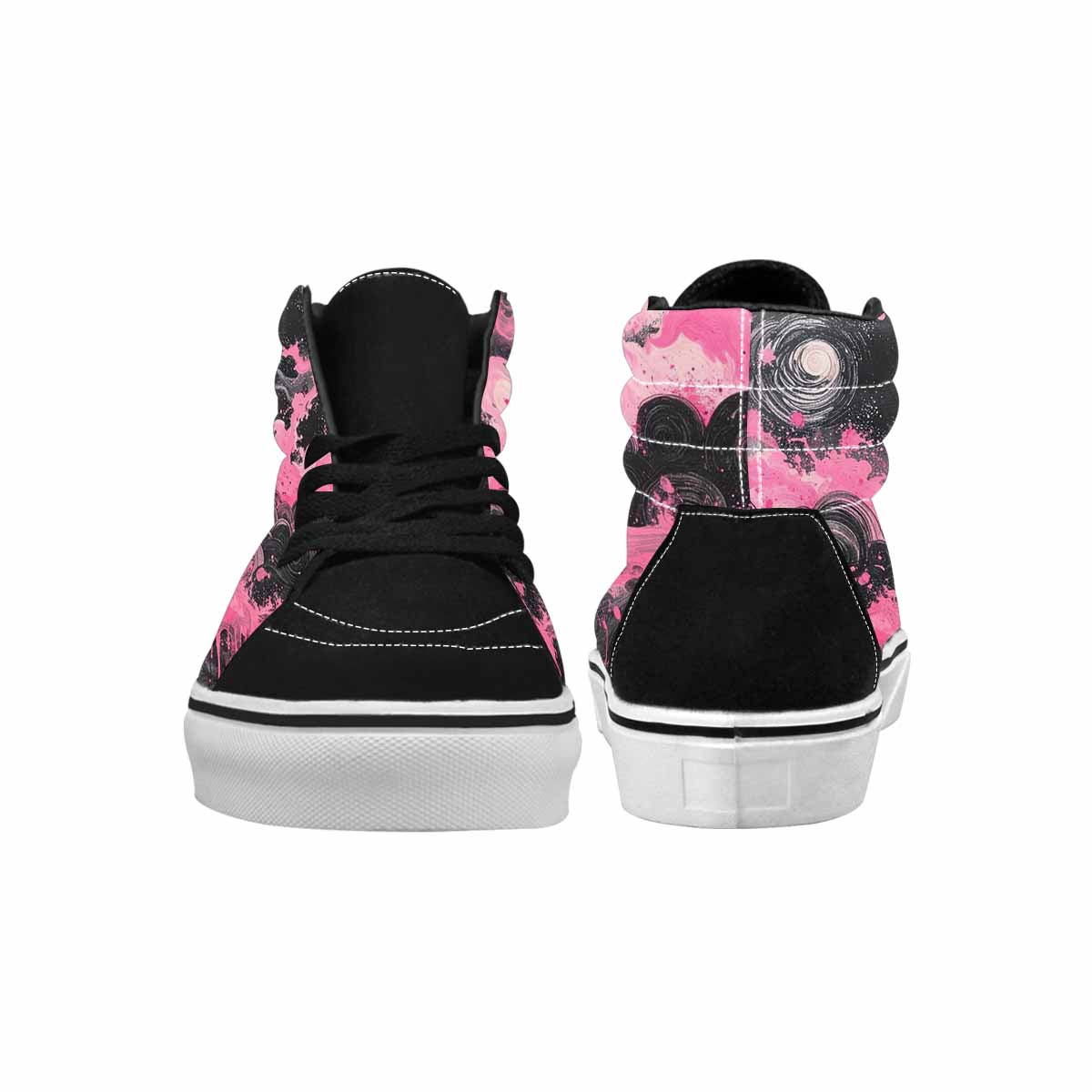 MEN'S Van Gogh Swirl High Top Canvas Dreamcore Custom Shoes