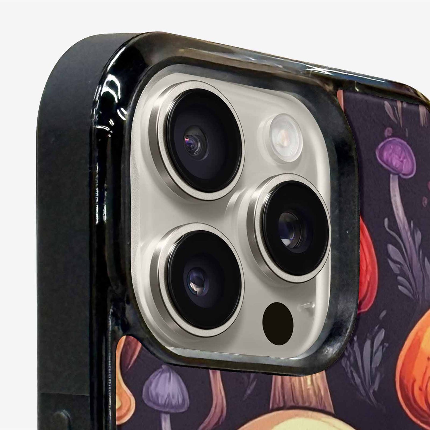 iPhone 16 Pro Max Case — Mushroom Skulls, Personalized Phone Case